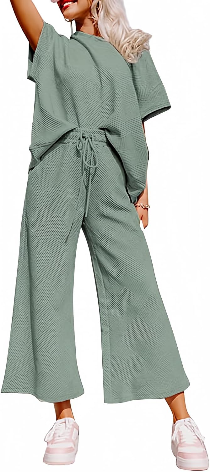 SHEWIN Women Two Piece Sets Business Casual Work Vacation Airport Outfits 2026