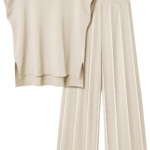 LILLUSORY 2 Piece Lounge Sets for Women Spring Vacation 2026 Summer Outfits Matching Two Pcs Knit Tracksuits Sweat Suits