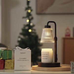 GODONLIF Candle Warmer Lamp with Cycle Timer, Birthday Gifts for Women Mom Her, House Warming Gifts New Home Room Decor, Wax Melt Warmer for Jar Candles with 2 Bulbs